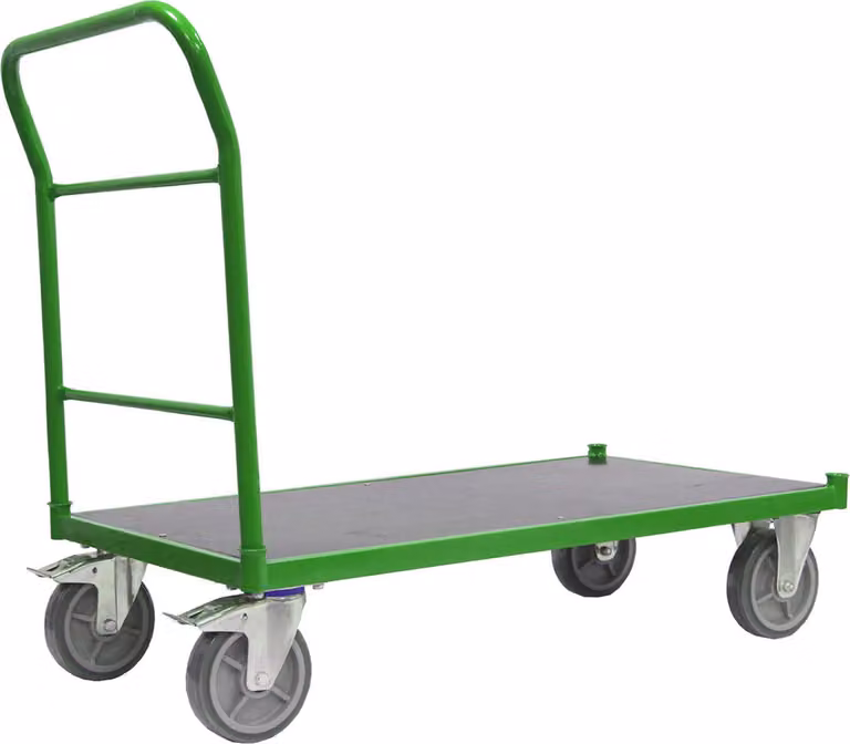 Carrello a piattaforma Profi XL, portata 500 kg, 130x65 cm, carrello da trasporto, carrello a mano, carrello per pacchi