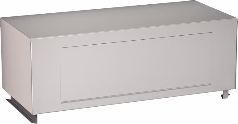 KWC AR Dispositivo di fissaggio del coperchio incernierato, RODAN, acciaio inox, 480x186x210 mm