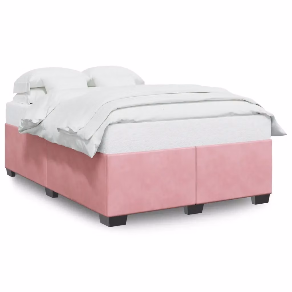 Giroletto vidaXL in Velluto Rosa L: 140 cm, P: 190 cm – 2