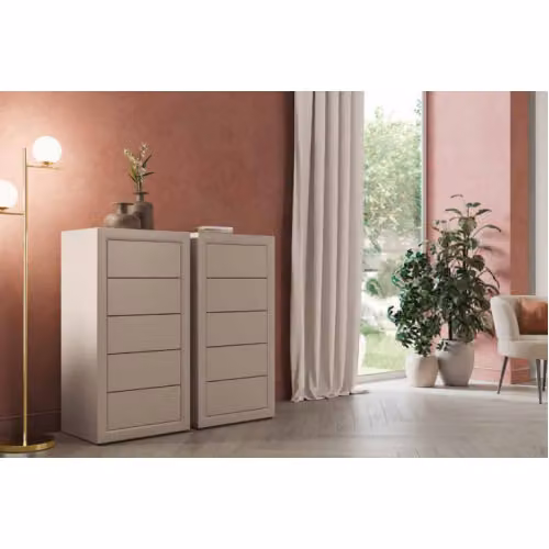 Settimino moderno 5 cassetti Colombini Casa Solid