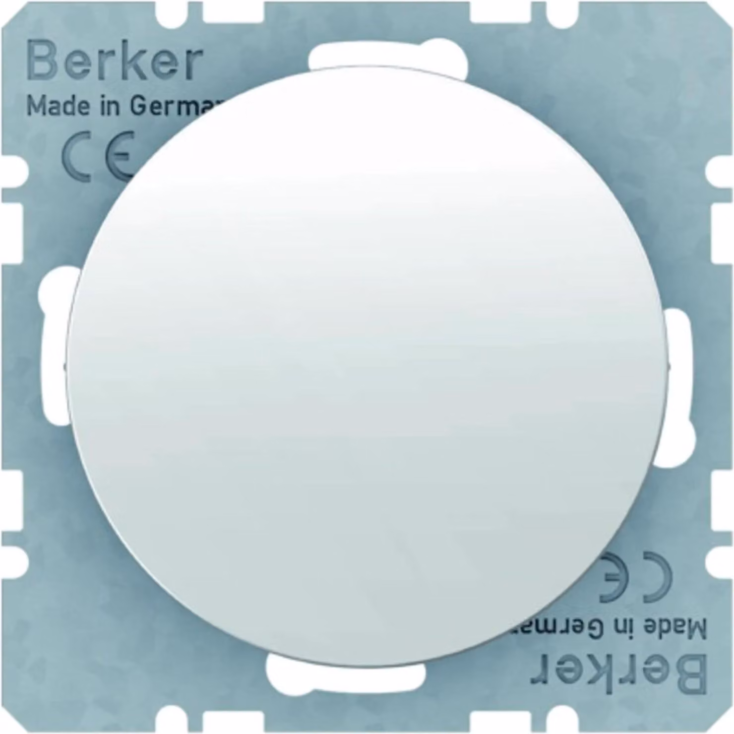 Piastra di tranciatura Berker pows/gl con piastra centrale 10092089