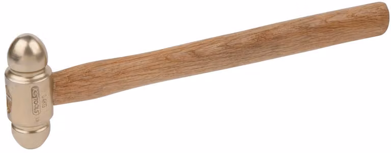KS TOOLS BRONZEplus 400g martello da fabbro, forma americana - 963.2109
