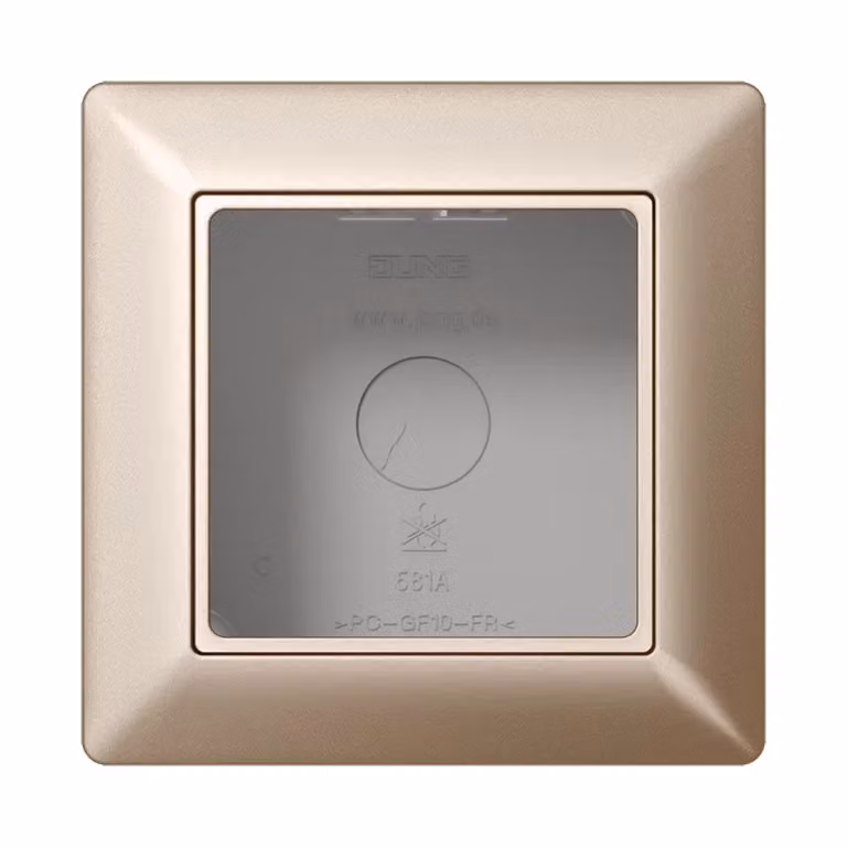 Jung AS581ACH Copriinterruttore da superficie color champagne