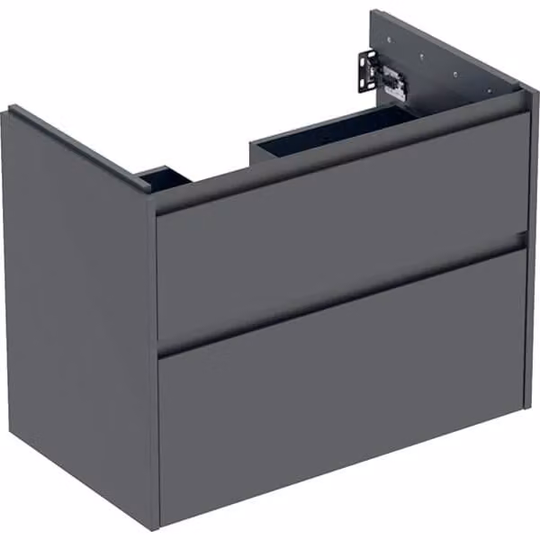 Geberit Renova Plan armoire sous lavabo, avec deux tiroirs, 79,4x60,6x44,6cm, 504.030.JK.1, 504.030.JK.1