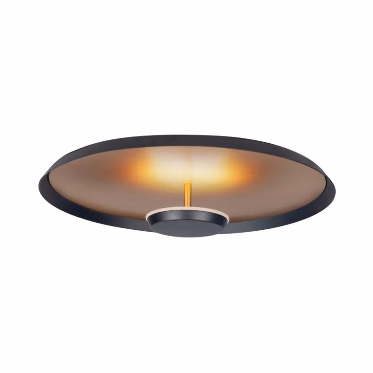 HighLight Plafoniera a LED, dimmerabile, Nero, Soggiorno / Sala da pranzo, Metallo, Moderno, Plafoniera LED