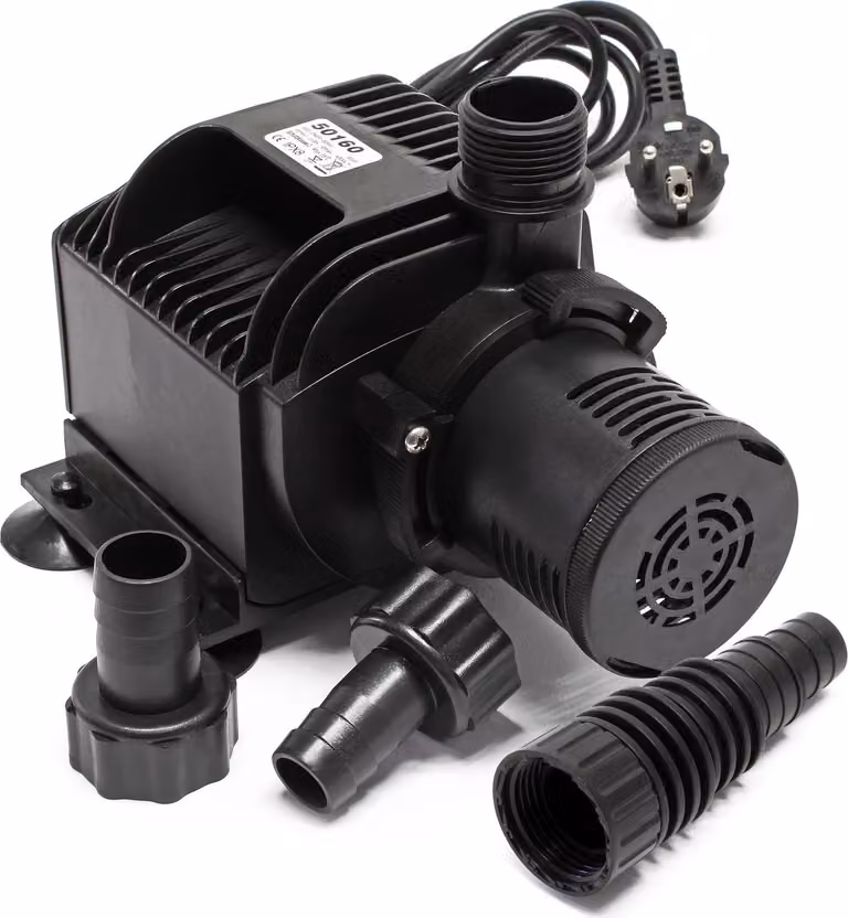 SunSun HJ-5000 ECO pompa per laghetto SET 4000 l/h / 65 W pompa per filtro pompa di flusso per laghetti koi pompa per laghetto da giardino pompa per filtro per laghetto pompa di circolazione