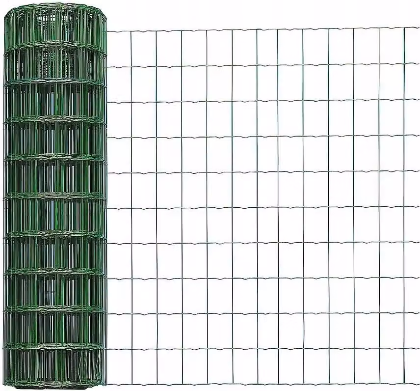 Rete di recinzione a maglia 0,5 m x 5 m verde