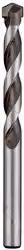 Punta trapano per cemento KWB Rocker 044680 con codolo cilindrico da 8 mm colore argento