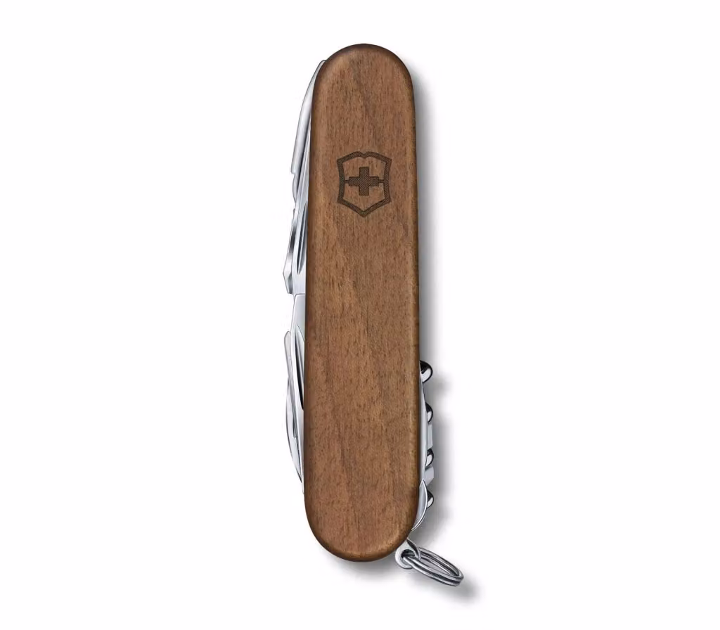 Coltello multiuso pieghevole Victorinox in acciaio inossidabile, Marrone – 2