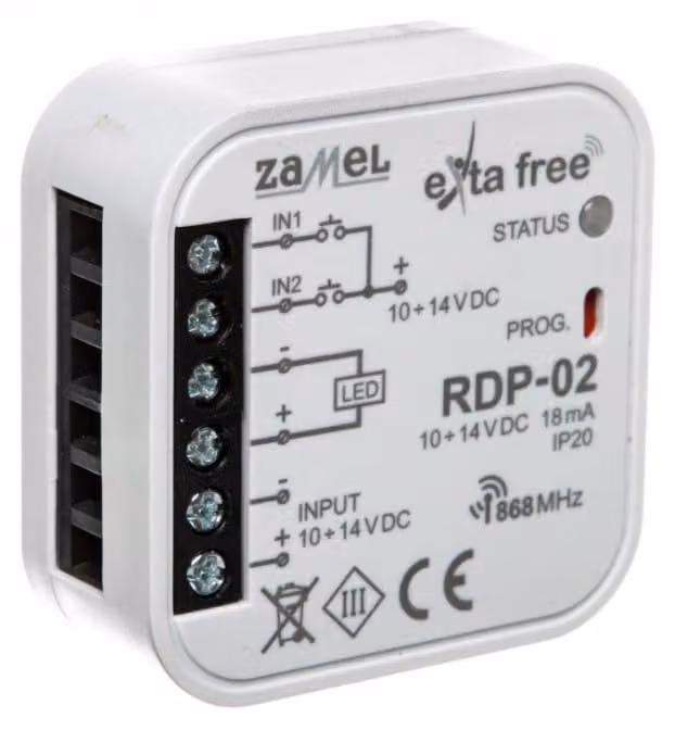 Controller LED monocolore, RDP-02, exta free Zamel