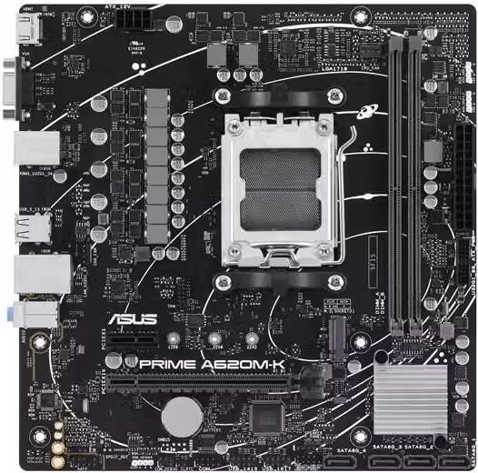 Asus prime a620m-k amd a620 socket am5 micro atx - 90MB1F40-M0EAY0
