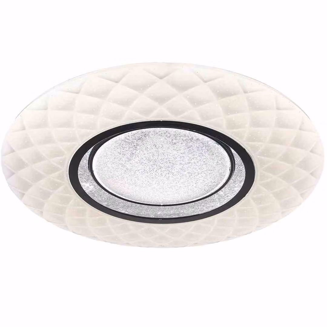 Plafone LED rotondo con telecomando TOKYO bianco 24W, tonalità di bianco, 1800 lm, plastica, dimensioni: 7x40x40 cm, IP20, Milagro