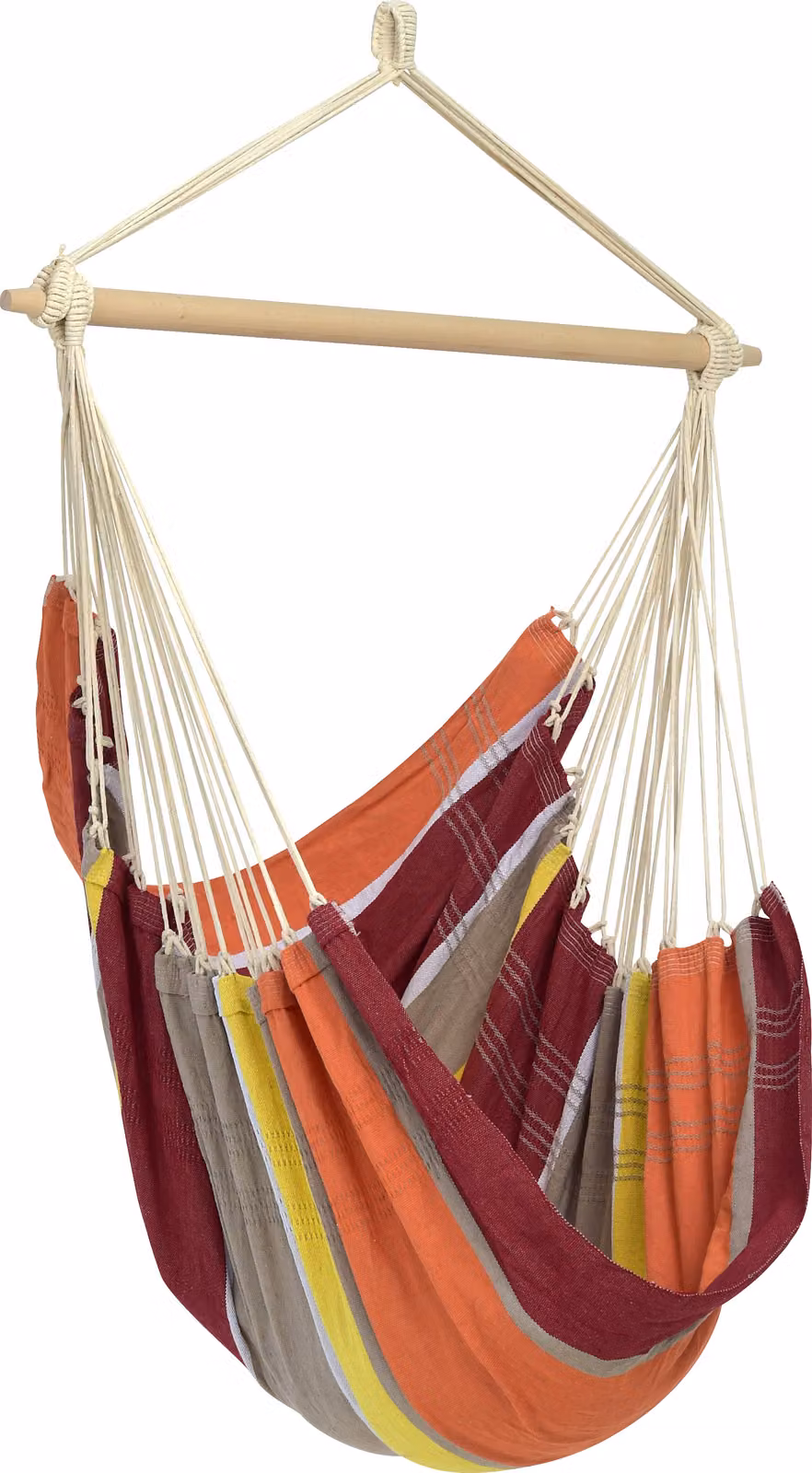 AMAZONAS XL Sedia sospesa Brasil Acerola con barra distanziatrice Seduta di circa 160 x 130 cm