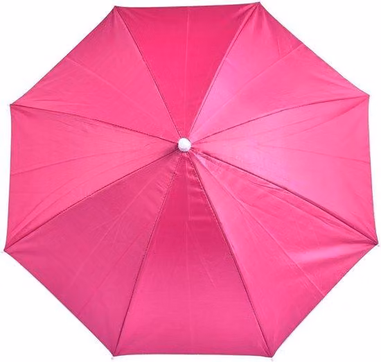 Guanto ombrello - Ombrello antipioggia - Impermeabile - Design pieghevole - Raggio di apertura di 80 cm - Colori arcobaleno