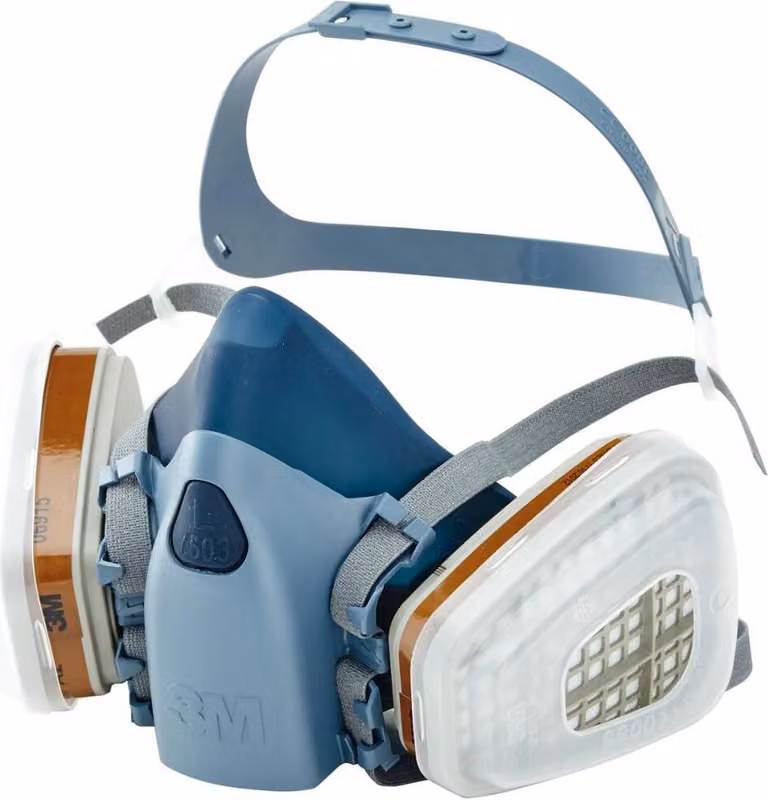 3M Set di semimaschere Premium 7500 A2/P3 per la verniciatura, taglia M (50733) Scatola