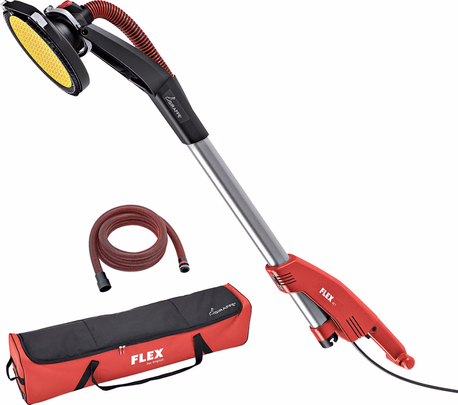 Flex Wand-und Deckenschleifer Handy-Giraffe mit Wechselkopfsystem