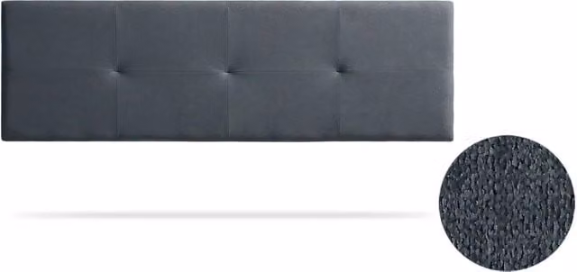 Testiera Imbottita ALTEA Acualine 170x50x5 cm - Moonia