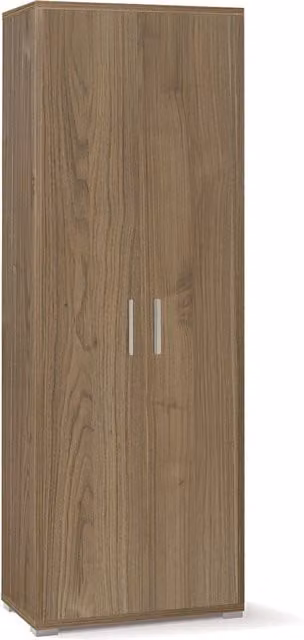 Armadio 2 Ante 71x199x41 cm Noce Stelvio