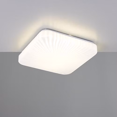 Reality Plafoniera Quadrata Led Mandria II - Righe - 16W 1600lm L.27cm