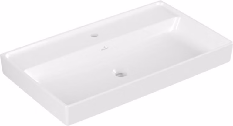 Villeroy & Boch Collaro lavabo armoire, 1 trou pour robinet, sans trop-plein, 800x465mm, 4A338101, 4A338101