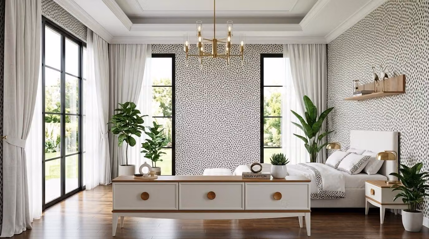 TV board Wandregal Stil modern beige bequem praktisch Wohnzimmer geräumig
