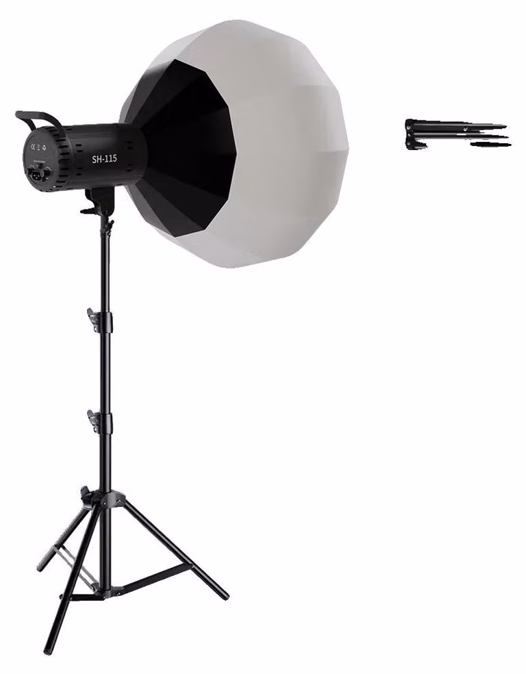 Fotografie con luce video COB, resa bilanciata alla luce diurna, efficiente dal punto di vista energetico, modello SH-TYD-175-5