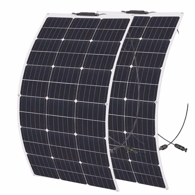 Kit pannello solare flessibile, 100W/200W, celle monocristalline ad alta efficienza, modulo solare da 200W