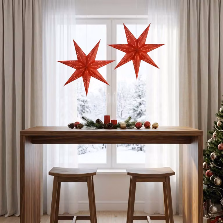 vidaXL Illuminazione Natalizia RAAHE 2 pz 10 LED Bianco caldo