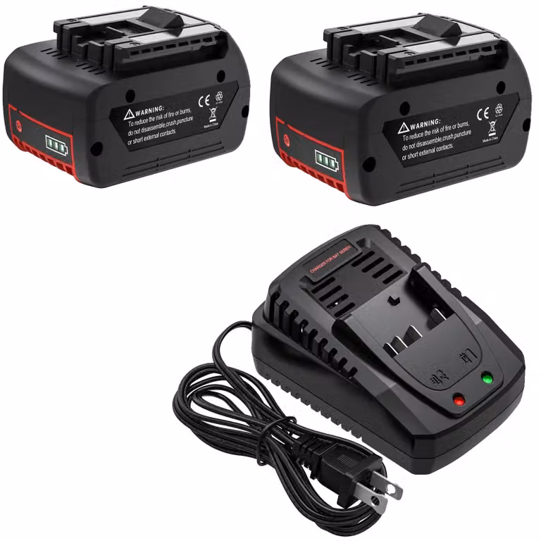 Batteria per Bosch 18V, capacità 6,0Ah, agli ioni di litio, 2 B 1C
