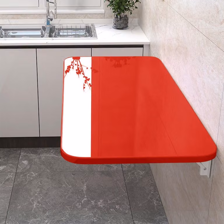 Tavolo da parete pieghevole per uso domestico e per l'ufficio