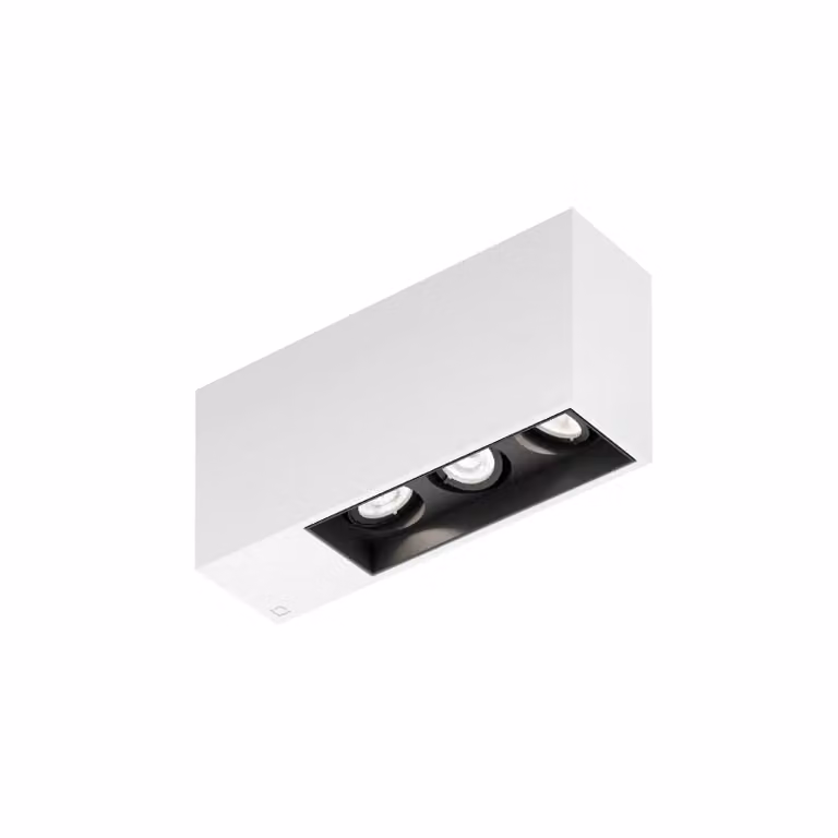 Wever & Ducré Lighting Faretto da incasso Plano petit 3.0, dimmerabile, Bianco / Opale, Corridoio, Alluminio, Moderno, Plafoniera