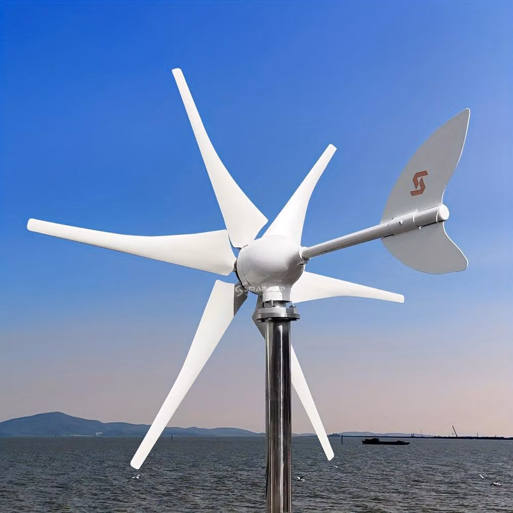 Generatore eolico - Generatore di energia eolica - Turbina eolica per uso domestico - Sistema di energia eolica - Generatore eolico portatile
