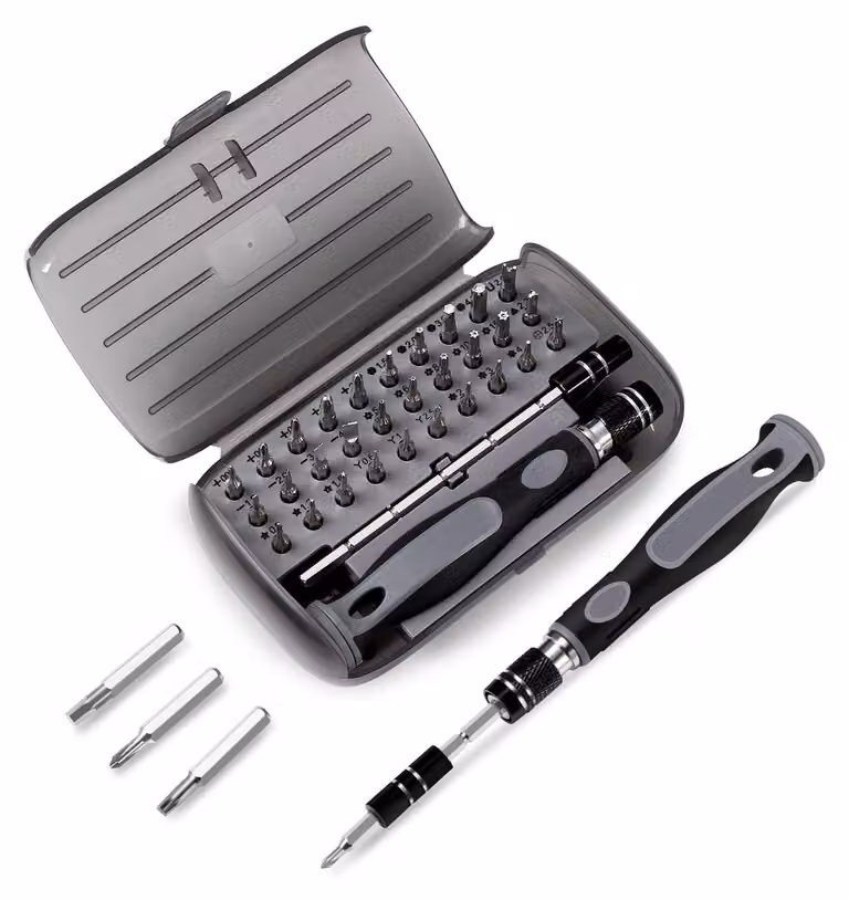 Set di cacciaviti di precisione Vinabo 32 in 1 - Set di cacciaviti magnetici mini per riparazioni elettroniche - iPhone, Samsung, tablet, PC, laptop, elettronica