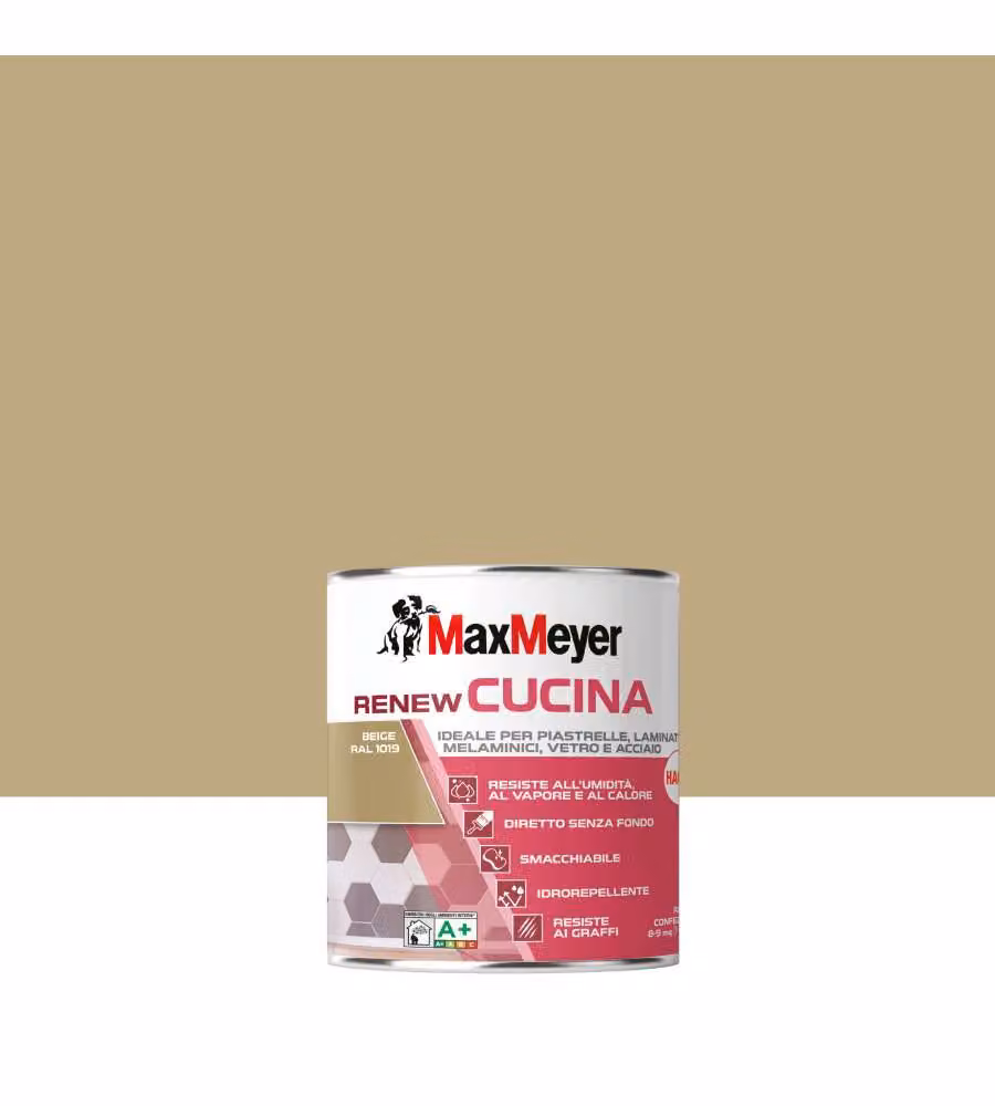 MaxMeyer Smalto all'Acqua Satinato Renew Cucina Beige 0,75L