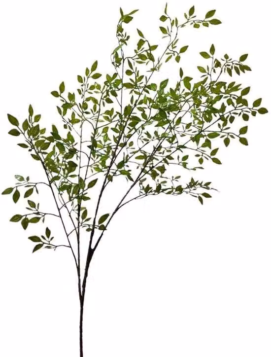 Rametto verde in bambù sintetico - Decorazione - 110 cm