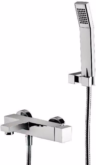 Paffoni Elle - Miscelatore da bagno con accessori, cromo EL023CR