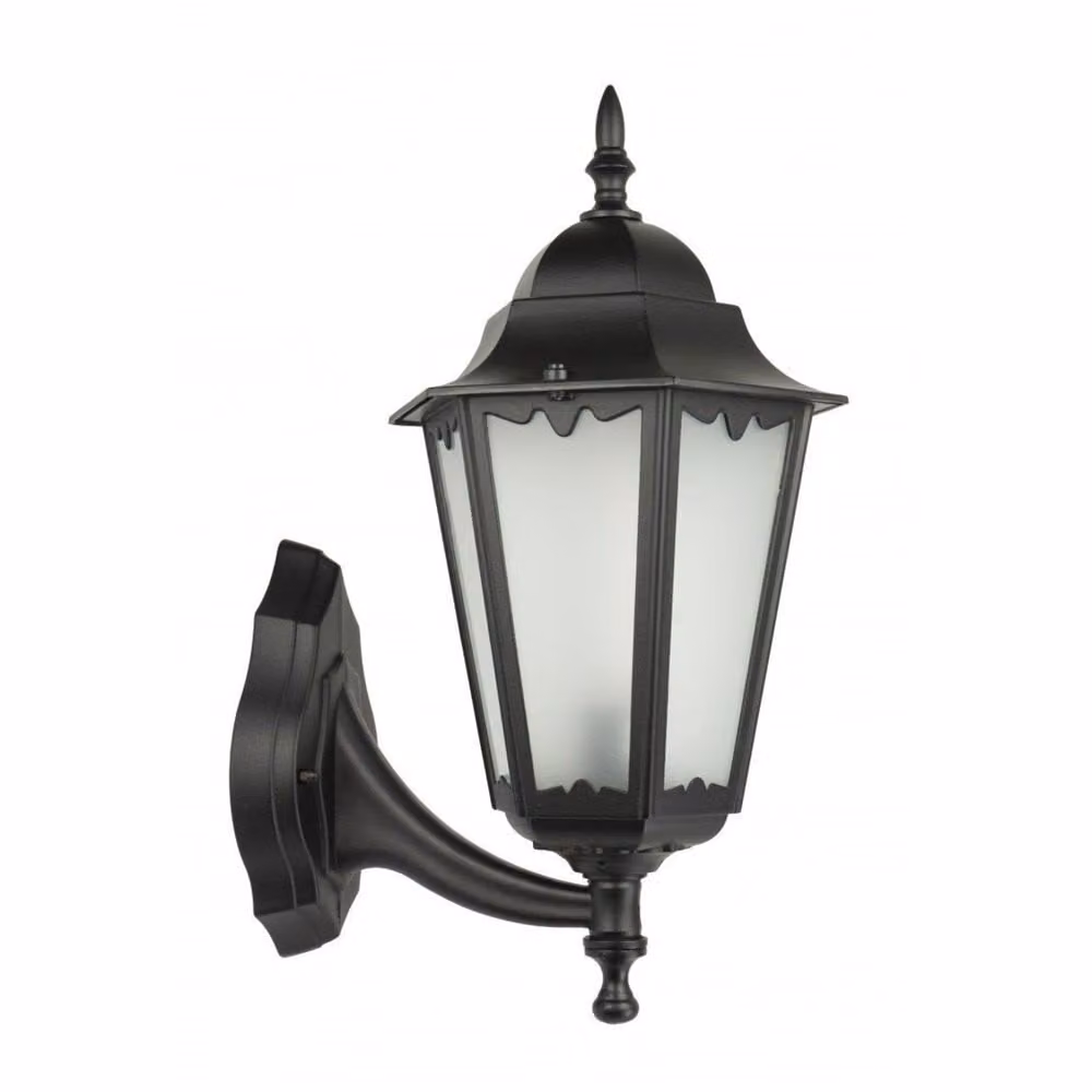 Lampada da parete per esterni 1xE27 nero IP43 SU-MA Retro K 3012/1/DH g