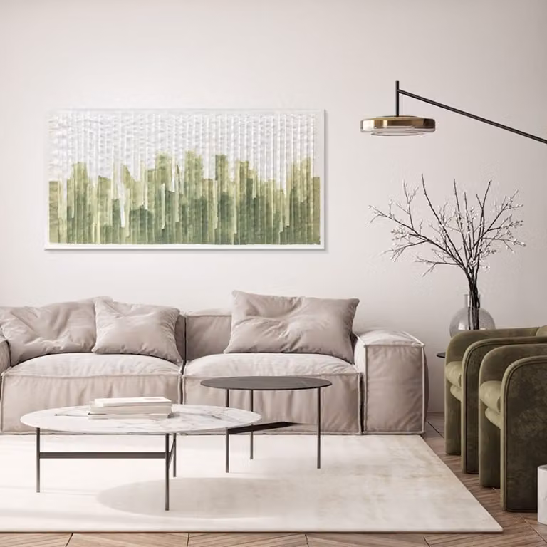 Quadro Green Chart Agave Quadri