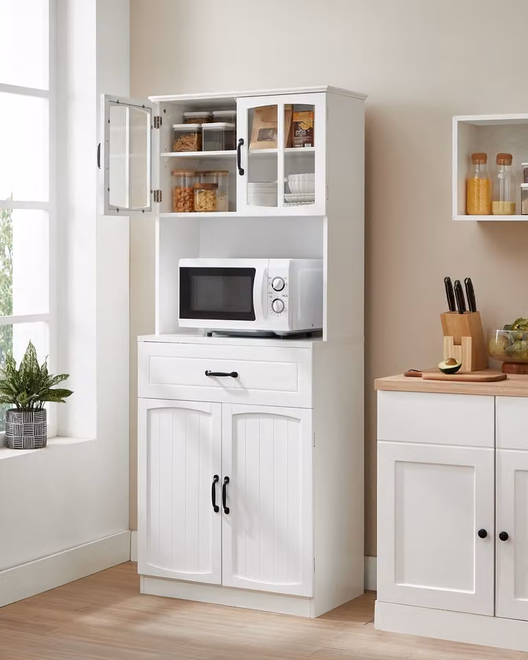 VASAGLE: mobili base da cucina, dispensa, con ripiani regolabili