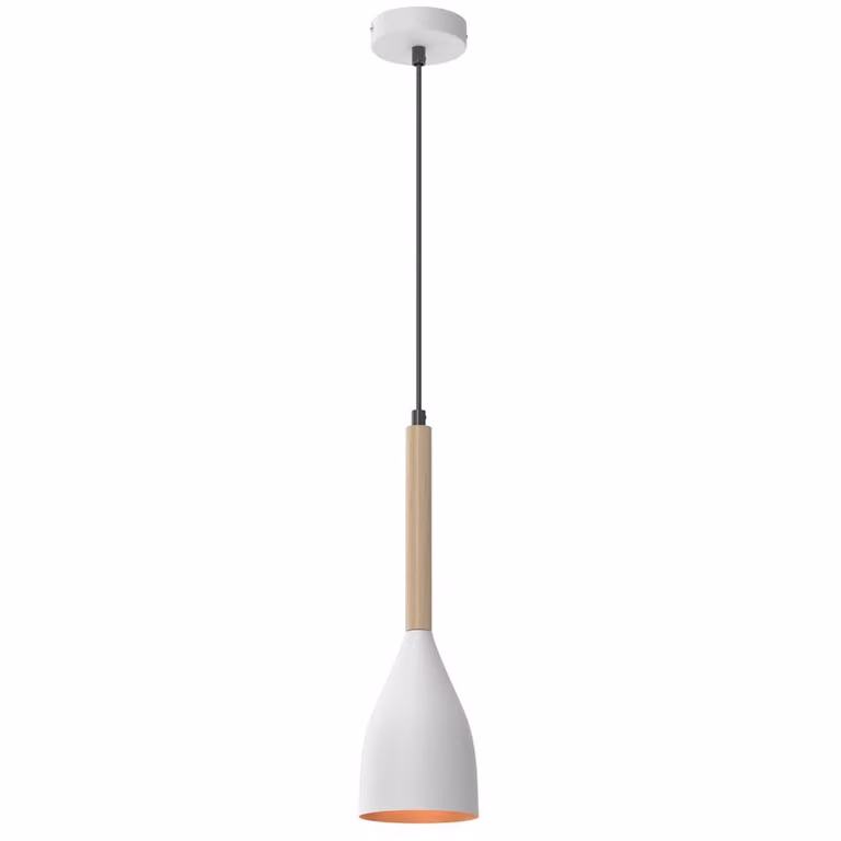 Lampadario a sospensione moderno Muse bianco