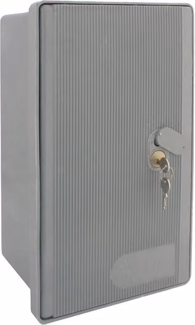 Cassetta contatore trifase Iperbriko grigia L/P/H: 42 x 39 x 24 cm