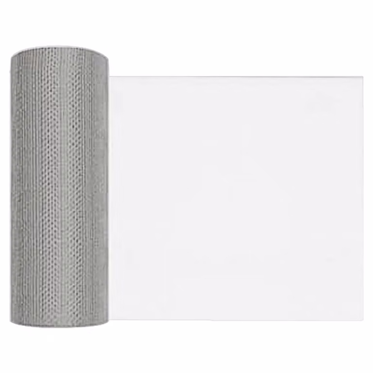 Rete per schermatura vidaXL in acciaio inox 304 color argento, L: 1000 cm, H: 20 cm