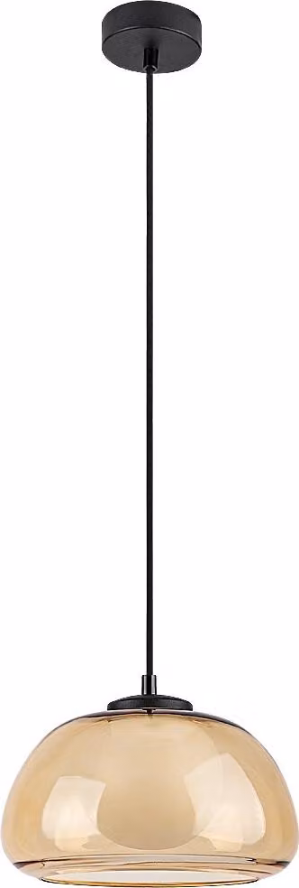 Rabalux 72273 Lampade a sospensione Elowen G9 1x MAX 5 metallo vetro nero