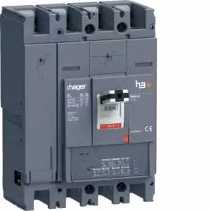 Hager, quadro elettrico h3+ P630 LSI 4x630A 70kA HEW631JR
