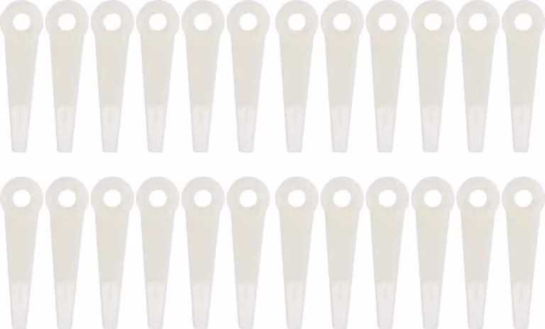 24 pezzi lama di ricambio per testina trimmer in nylon ad alta durezza usura lunga durata per FS38 FS40 FS45 FS46 FS50