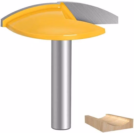 Fresatrici per legno - Fresatrici per profili - Fresatrice orizzontale per la lavorazione del legno e il fai da te, albero da 8 mm, fresa metallica di piccole dimensioni