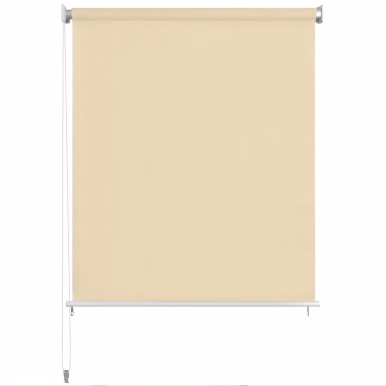 Tenda a Rullo per Esterni 120x140 cm Crema