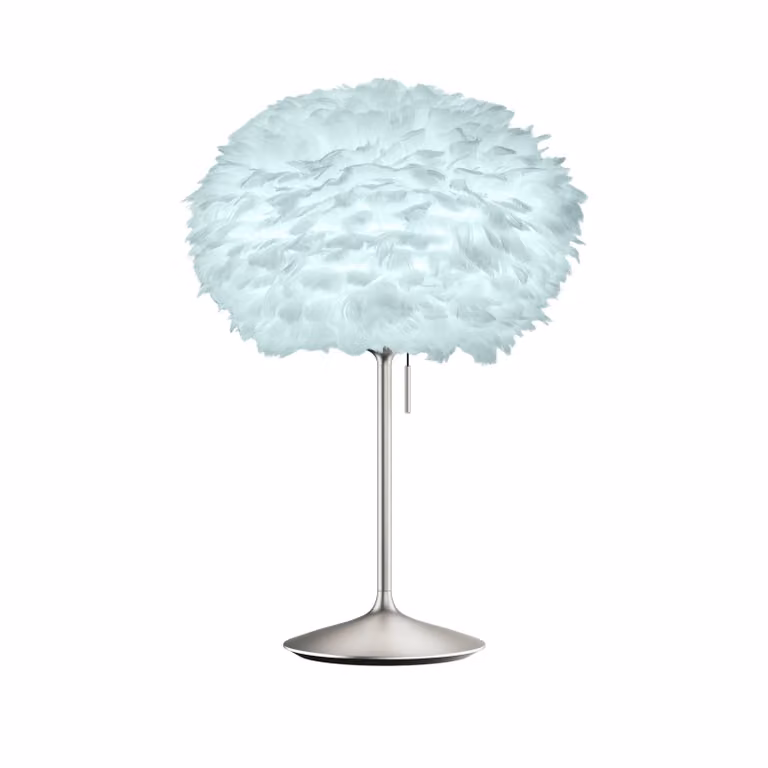 UMAGE Lampada da tavolo di design Eos mini, Blu, Soggiorno / Sala da pranzo, Metallo, Design, Lampada da tavolo