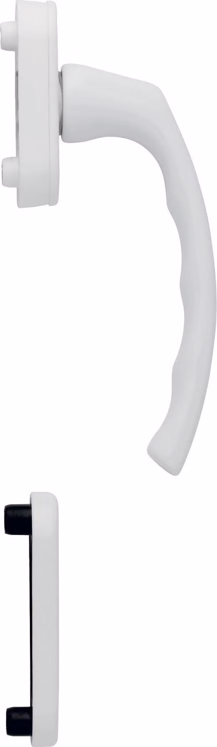 HOPPE maniglia per porta balcone mezzo set LIÈGE - interno, bianco