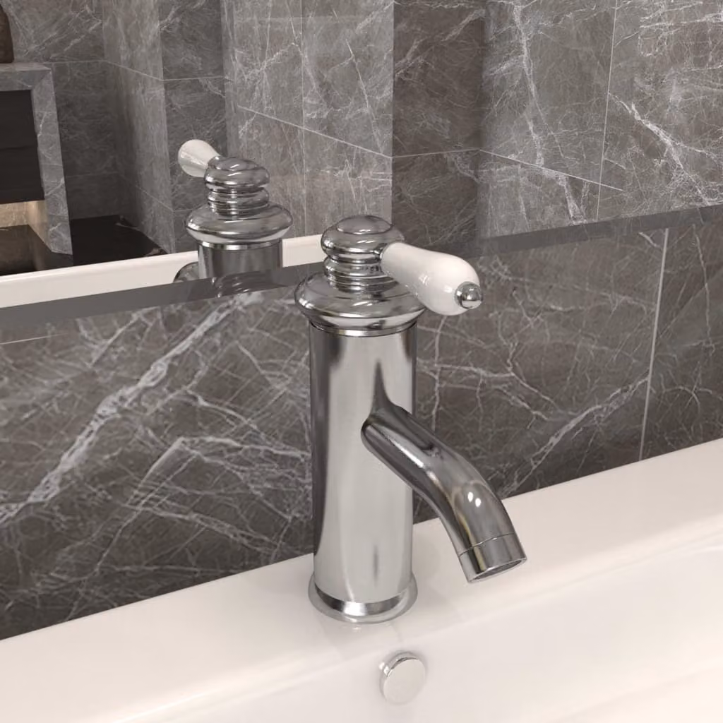 The Living Store Miscelatore per lavabo Silver 130x180 mm